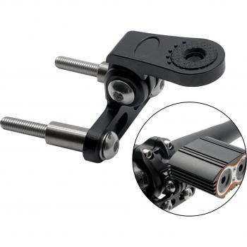 Universal Bike Light Clamp Grip Bracket Black
