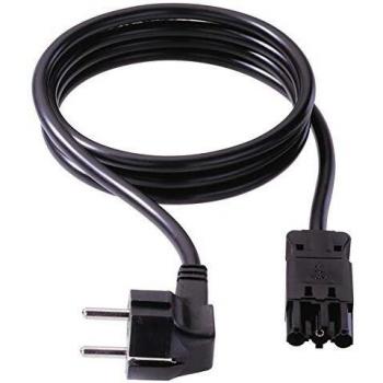 CABLE 2M. C/CLAVIJA ACODADA SCHUKO H05VV-F 3G 1,5mm. VALIDO P/MOD.CONI Y POWER FRAME