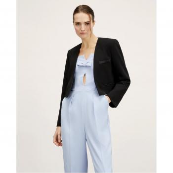 Chaqueta de mujer Motivi con acabados de raso