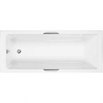 Carron Integra Eco 1600x700 Reinforced Single-End Bath – Dual-Handle Finish