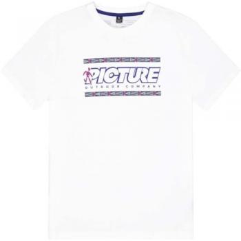 Picture T-Shirt TALKA – 2025, weiß, Herrengröße M