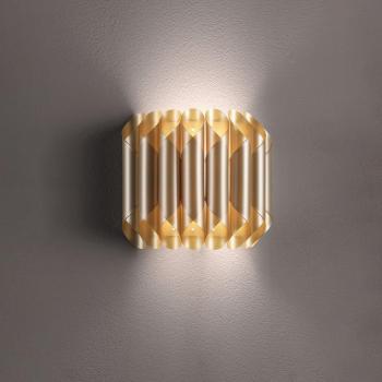 Applique Moderne New Gold 32x16x30 cm 1 Luce