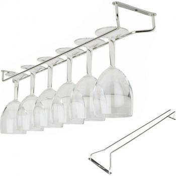 Soporte para copas de vino de acero inoxidable