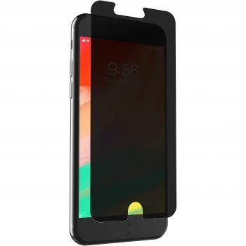 ZAGG InvisibleShield Glass+ Privacy Screen Protection for iPhone 8 Plus