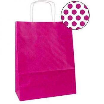 Bolsas Apli Kraft fucsia 24 x 11 x 31 mm