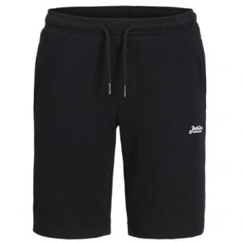 Jack & Jones Junior Sportshorts Gordon 12270663 – Schwarze Slim-Fit Variante