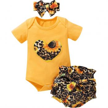 Conjunto Floral de Bebé 0-18M