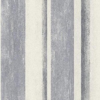 Rasch Linares Stripable Blue Cream Vinyl – Modern Washable