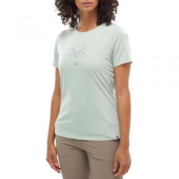 Hellgrünes Damen-T-Shirt, kurzärmlig, Millet UBI Light