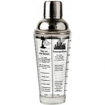 Kikkerland Euro Mixology Shaker