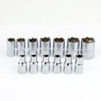 13-Piece 1/4 6-Point Socket Set