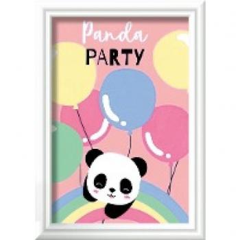 Malen nach Zahlen: Panda Party