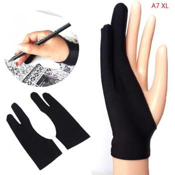 CreativeClaw 2‑Pack: Anti‑Foul Art Gloves for Pen & Graphic Work