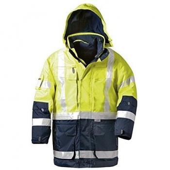 Elysee, Arbeitsjacke, Herren Warnjacke WALLACE gelb, marine Grösse S (S)