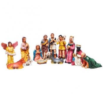 VBS Mini-Kerststal decoratie set, 13-delig