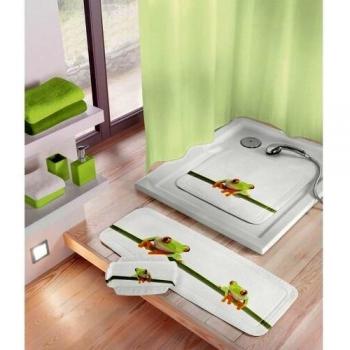 Tapis de Bain Charlie Vert 36 x 92 cm