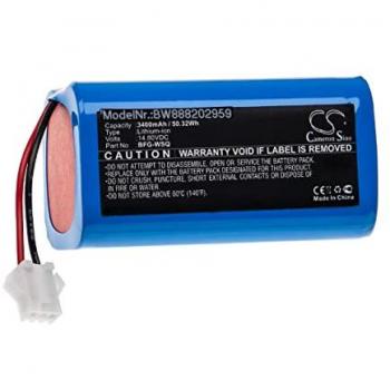 Batterie de remplacement Ecovacs Deebot N79, N79S, DN622, D711, DN79T, DN79W (3400mAh)