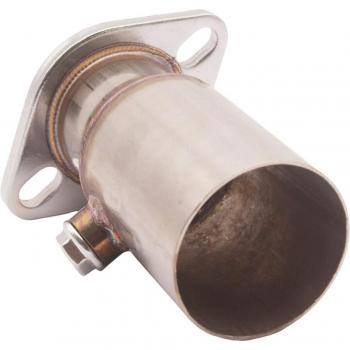 Reductor de tubo de escape 3 a 2.5, 2 conectores y BUNG