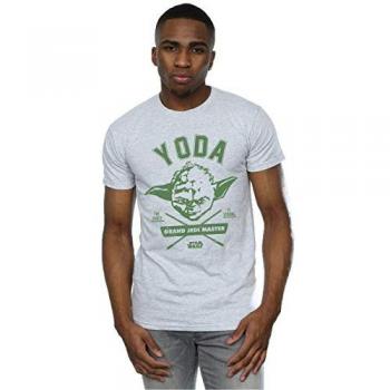T-shirt Uomo Yoda Star Wars Grigia