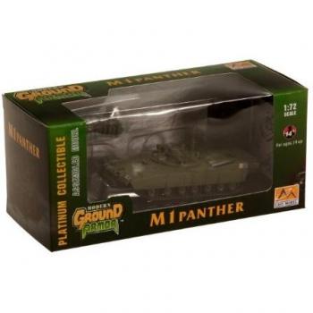 Easy Model M1 Panther Tank with Mine Roller 1:72