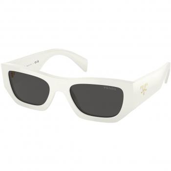 Prada PR A01SF Heren Zonnebril – Wit, Aziatische pasvorm 17K08Z