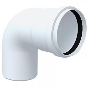 Coude en PVC Polyline EW 87° DN 60