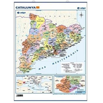 Catalunya, comarcal: Mapas Mini-murales