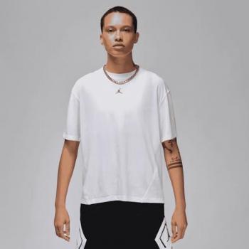 T-Shirt Blanc Jordan Diamond pour Femme