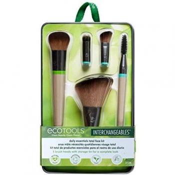 Colección EcoTools Total Face Kit: 8 Piezas Intercambiables