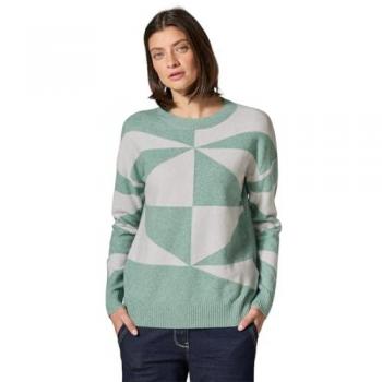 Gemusterter Strickpullover CECIL