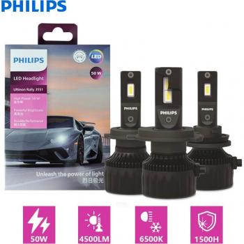 Faro LED superbrillante Philips 9005 H7 H4 H11