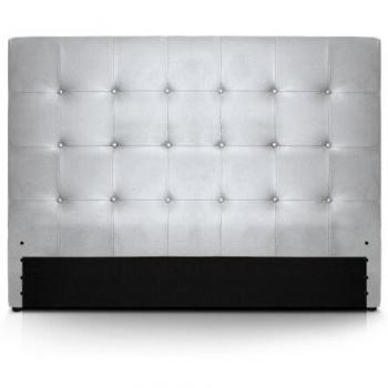 Tête De Lit Capitonnée amor 160cm Argent