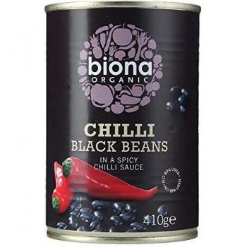 Biona Organic Chilli Black Beans 410g