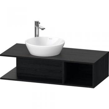 Duravit D-Neo Waschtisch-Unterschrank DE491901616, 100 x 48 cm, Eiche Schwarz, 1 Fach