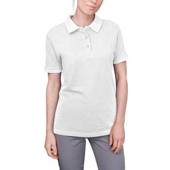HRM Damen Basic Polohemd, weiß, Gr. M