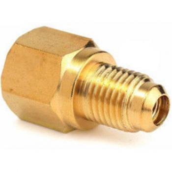 R134A R12 Quick Coupling Adapter 1/2 ACME Female 1/4 SAE Brass