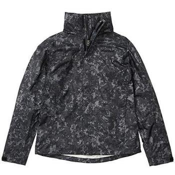 Marmot Herren Outdoorjacke PreCip Eco Print – Dunkles Kamel, 2XL