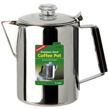 Coghlans Unisex Edelstahl Kaffee-Pot, 12 Tassen