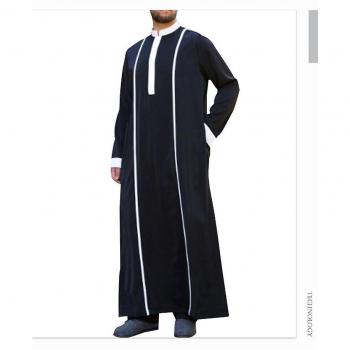 Thobe Largo Étnico para Hombre en Talla 5XL