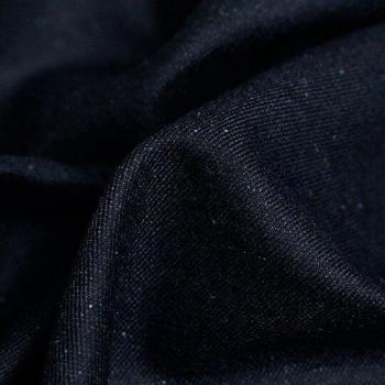 Navy Blue Wool Garment Material