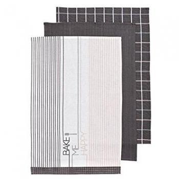 Ladelle Gray Serene Tablecloth Trio