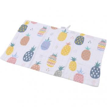 Eco-Friendly Muslin Fruit Pattern Baby Towels