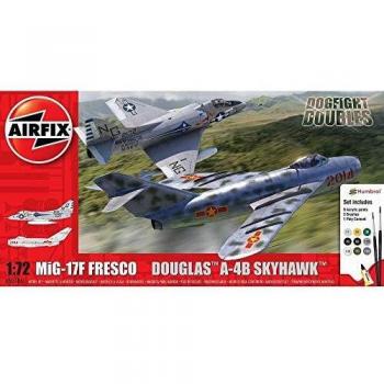 Airfix A50185 Mig 17F Fresco/Douglas A-4B Skyhawk Dogfight (Échelle 1:72)