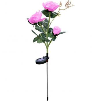 Tragbare Gartenrose mit LED