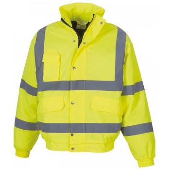 Yoko Unisex Hi-Vis Yellow Bomber XL