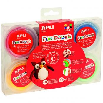 Kids Pâte à Modeler 13454 – 6 Couleurs