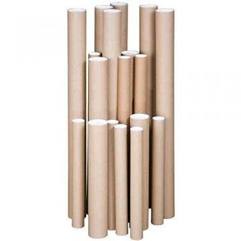 Set Triple SMARTBOXPRO – Tubes d’expédition ronds, internes 305 × 50 mm, format A3