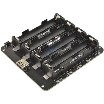 Nabíjecí modul V8 pro ESP32 a ESP8266 s 4x Li-Ion 18650