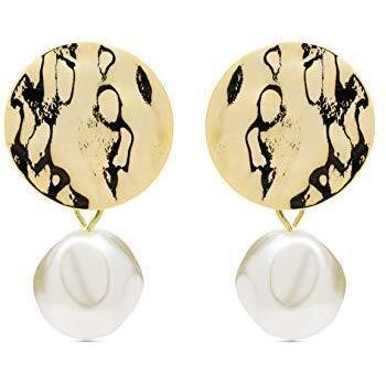 Pendientes Anndas de Luxenter con baño de oro