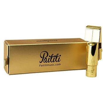 Soprano Saxophone Metal Plated Mouthpiece, Paititi 6